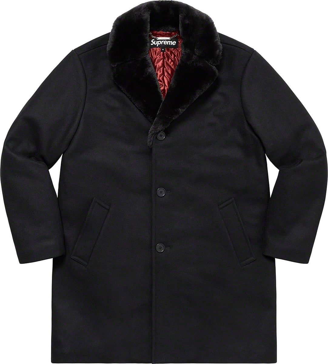 Fur Collar Car Coat view 10